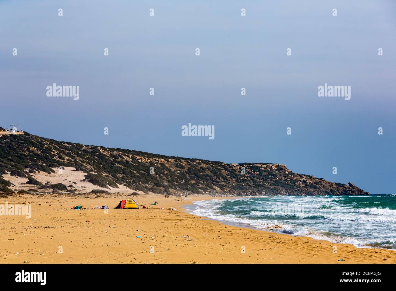 Golden Beach, Karpasia, Tuerkische Republik Nordzypern Stock Photo