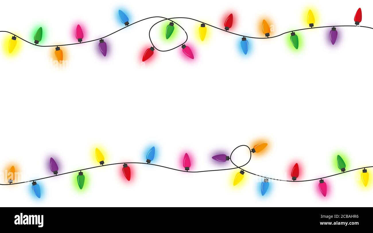 white christmas lights backgrounds