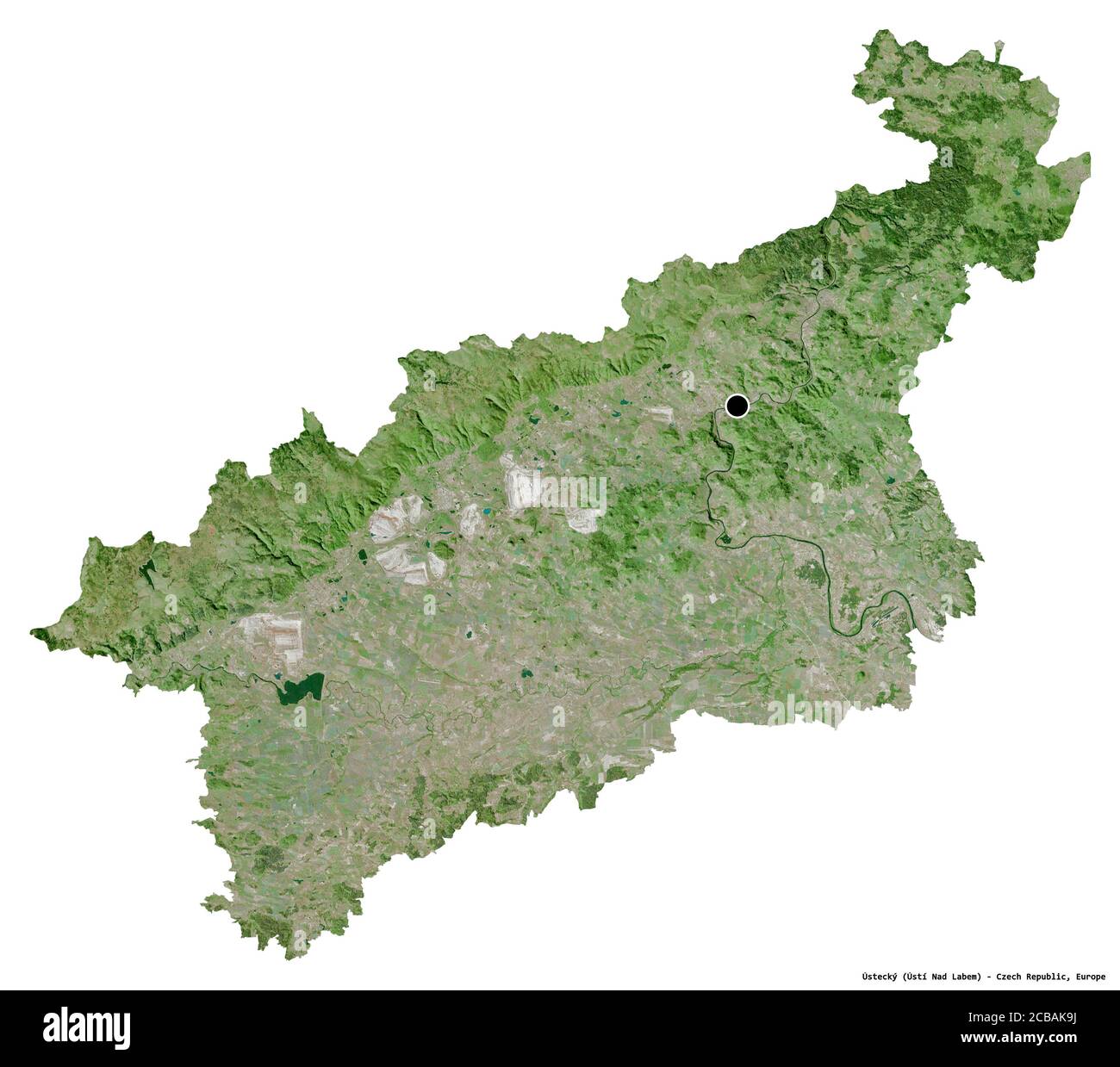 Satellite view prague map czech hi-res stock photography and images - Alamy