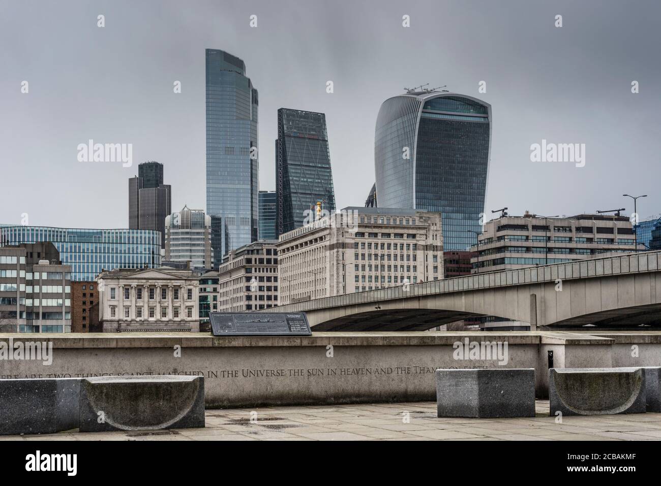 London skyline old new hi-res stock photography and images - Alamy