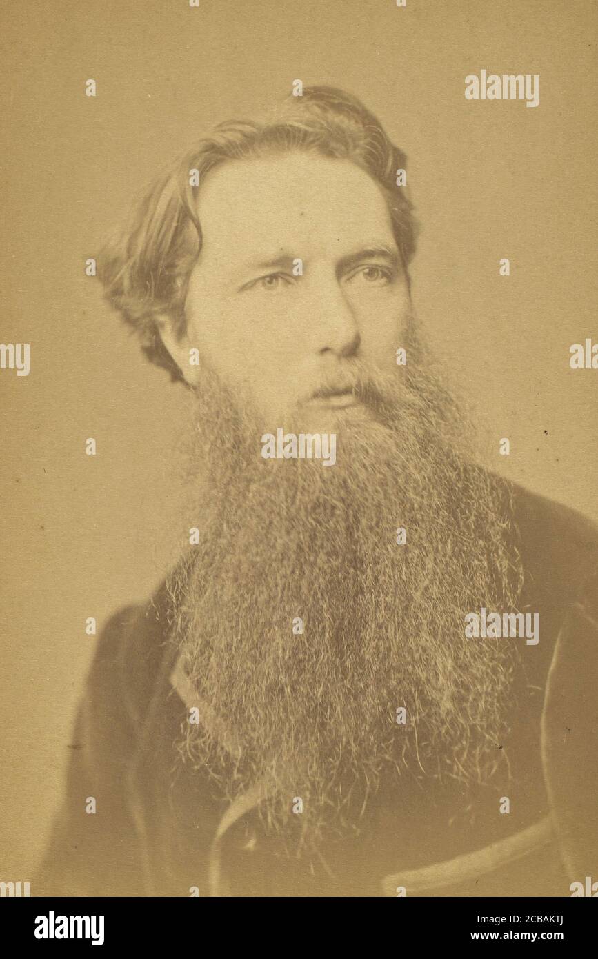 George Vicat Cole, 1860s. Stock Photo