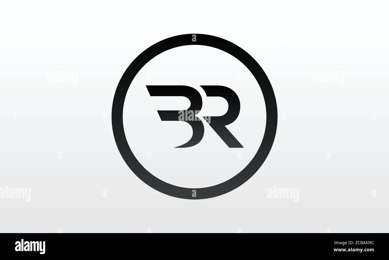 Initial BR Letter Logo With Creative Modern Business Typography Vector Template. Creative Letter BR Logo Vector Stock Vector Image Art - Alamy