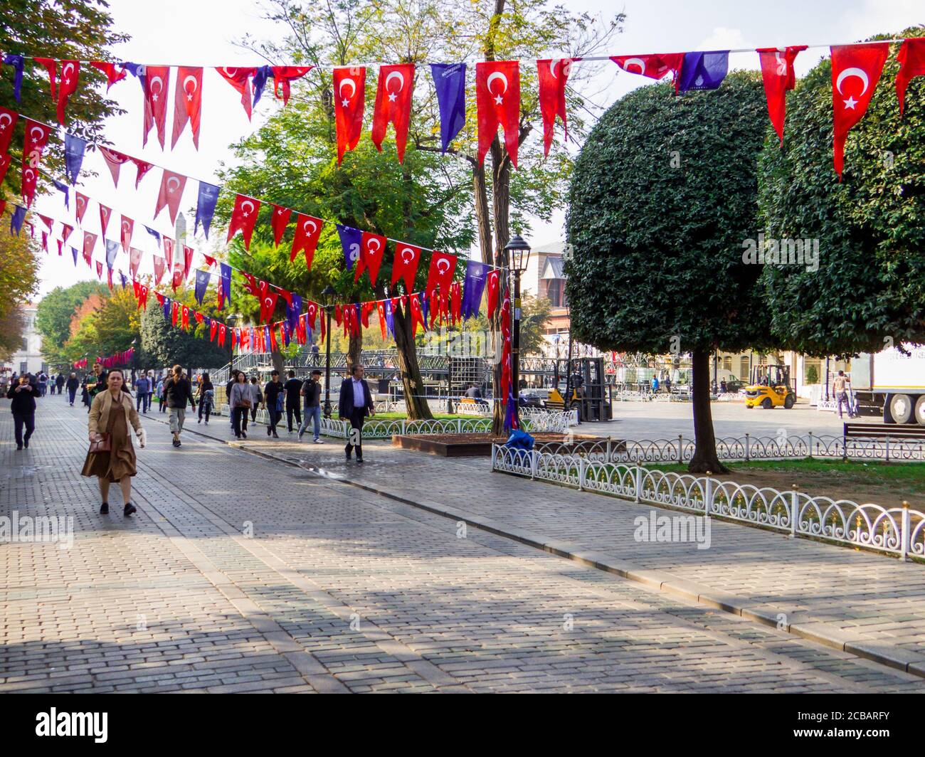Hippodrome square, Istanbul, Turkey Stock Photo