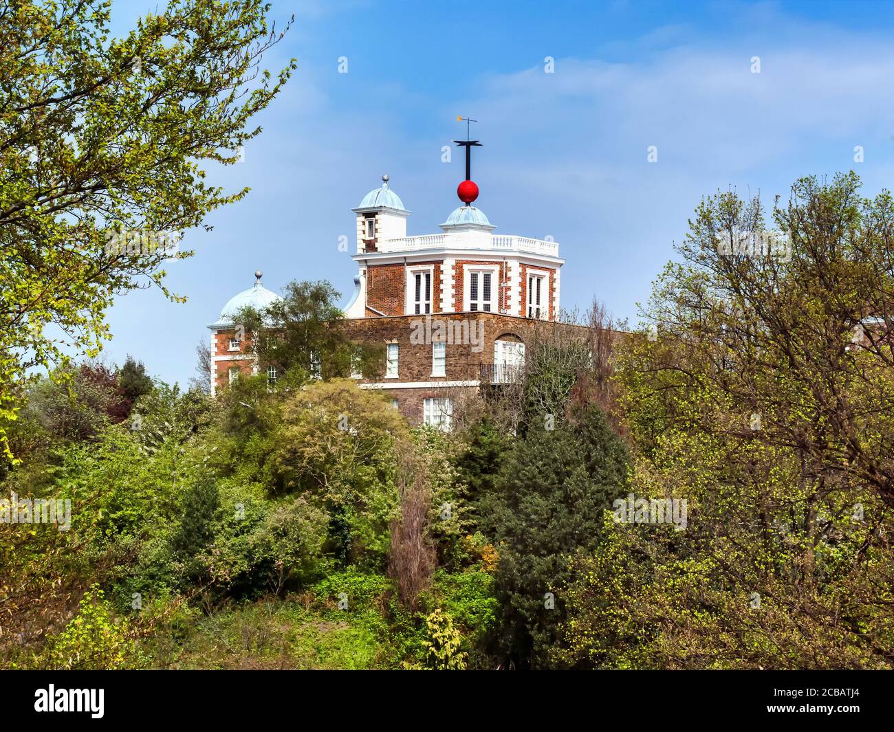 The Octagon Room of the Royal Observatory museum in Greenwich built by Sir Christopher Wren in the 17th century which is a popular travel destination Stock Photo