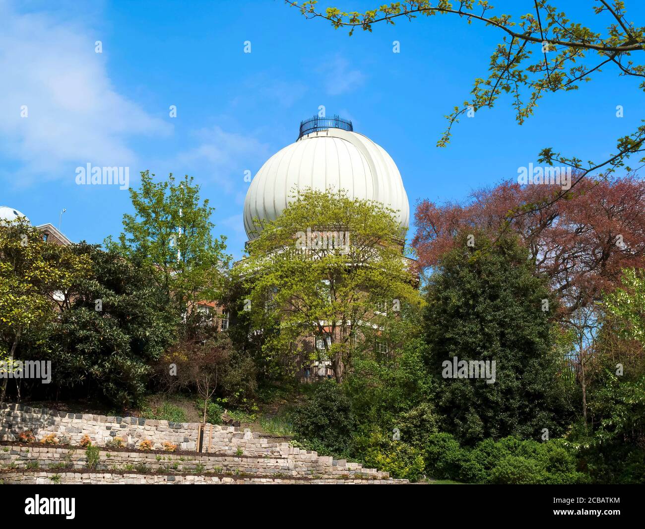 The Royal Observatory museum in Greenwich London England UK a Victorian 19th century building which is a popular travel destination tourist attraction Stock Photo