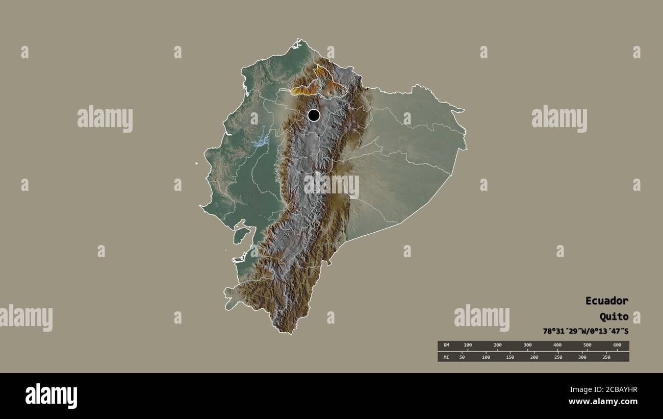 Map of ecuador imbabura hires stock photography and images Alamy