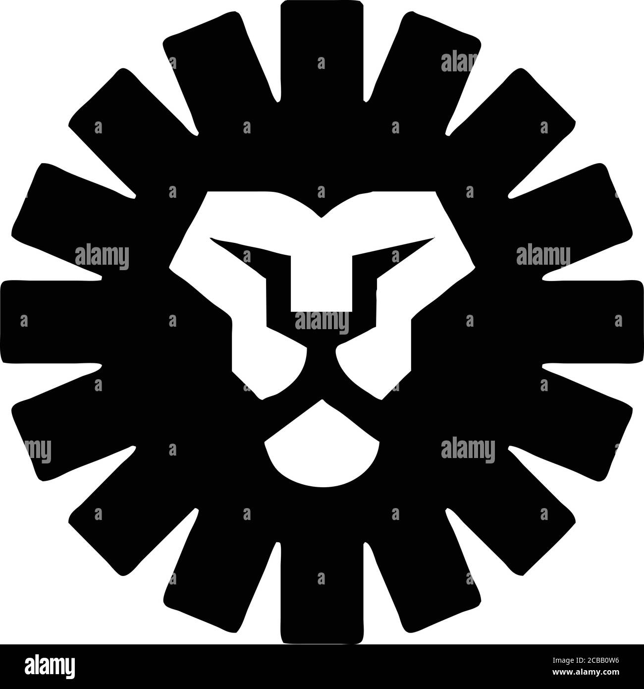 Vector illustration of lion head Stock Vector Image & Art - Alamy