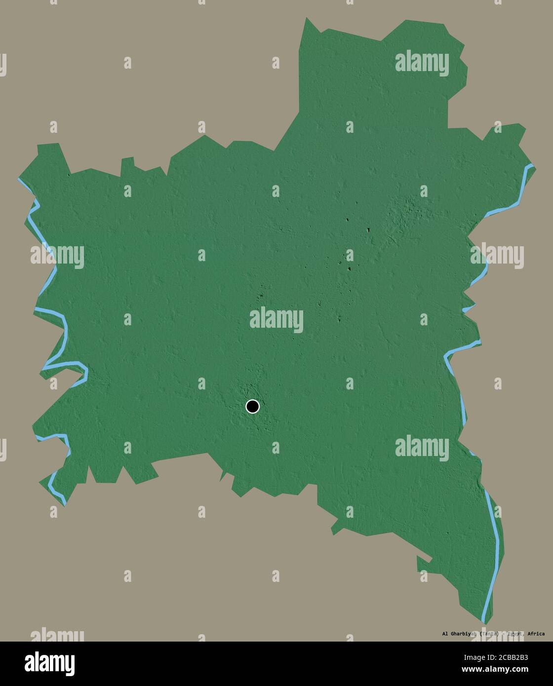 Gharebagh Map Map of al gharbiyah hi-res stock photography and images - Alamy