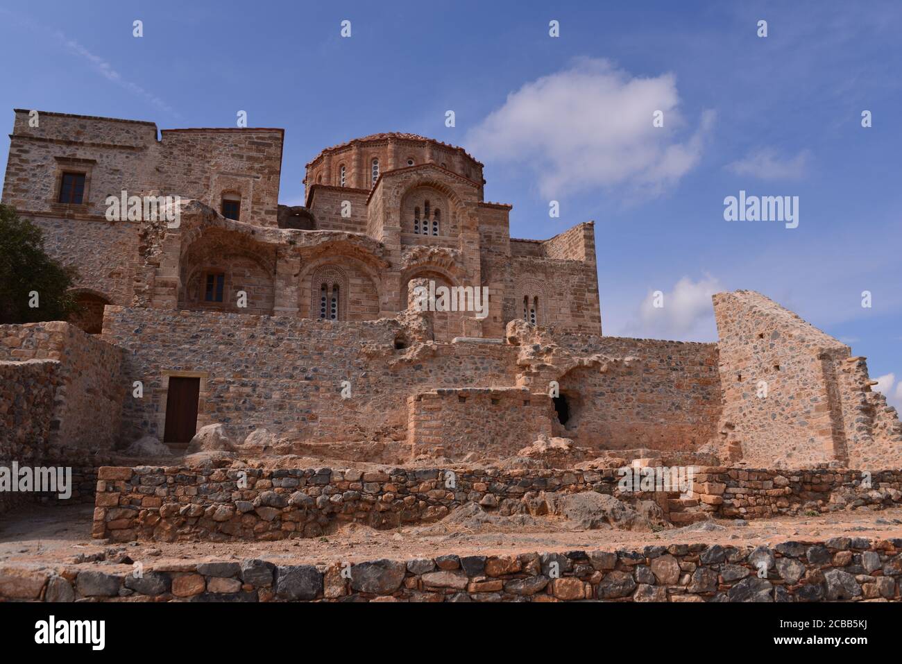 travel in Greek Monemvasia Stock Photo - Alamy