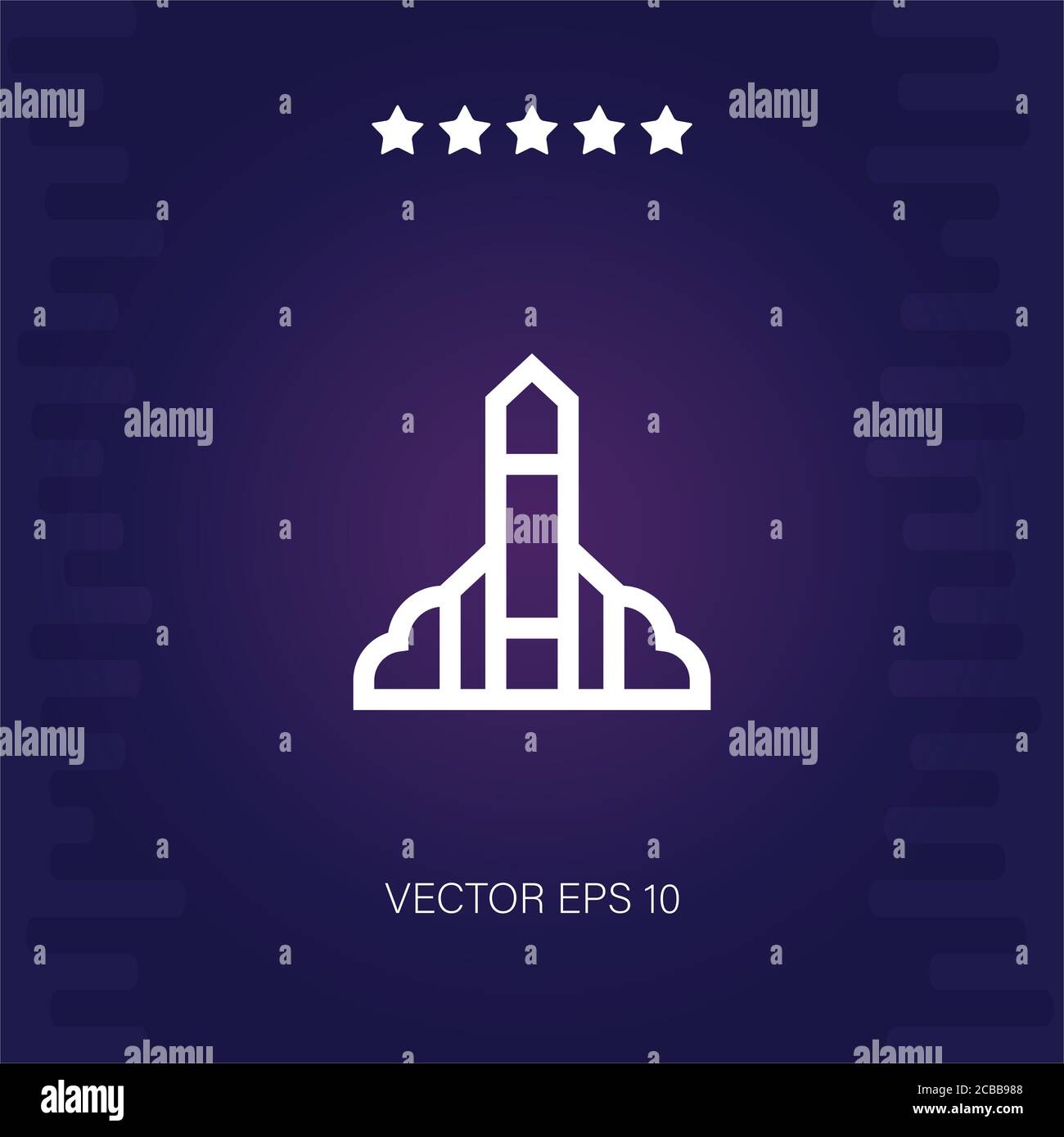 rocket vector icon modern illustration Stock Vector Image & Art - Alamy