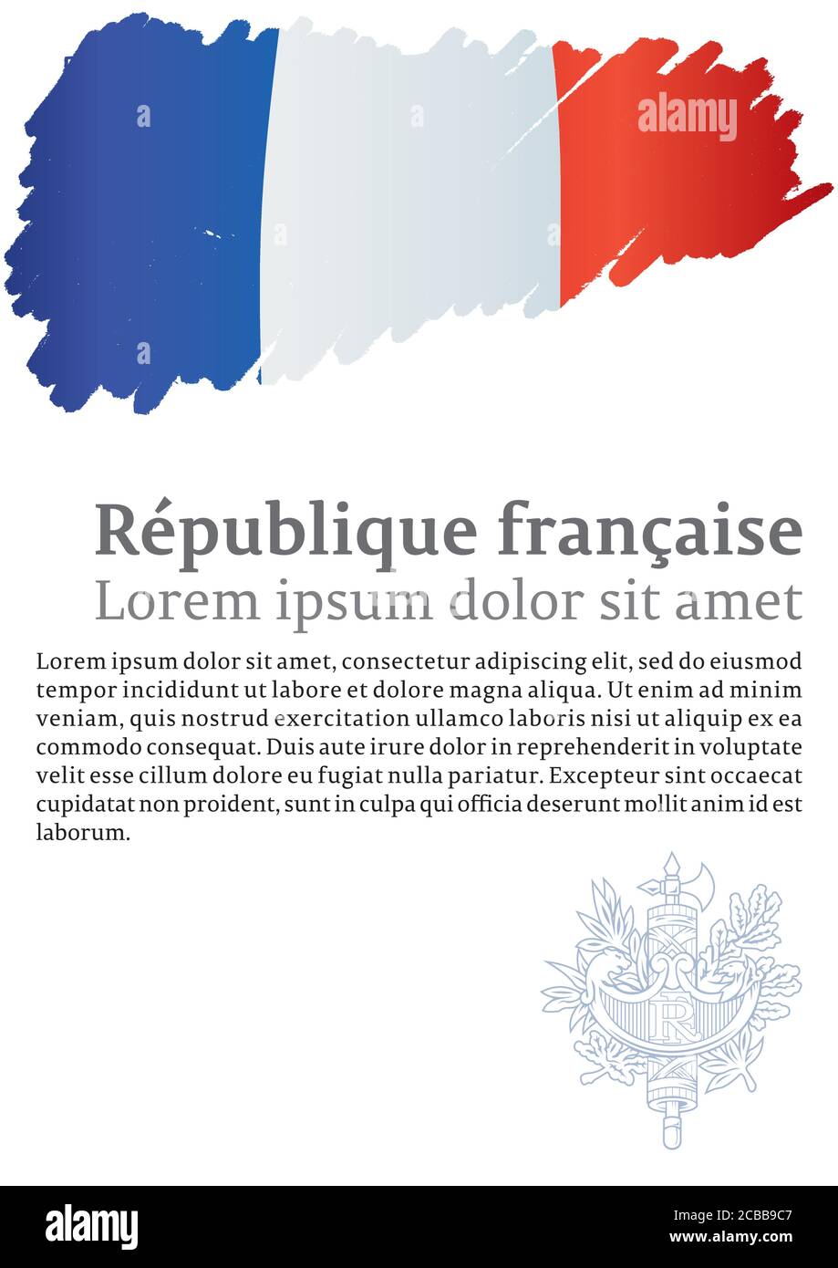 Flag of France, bluewhitered flag of France Stock Vector Image & Art