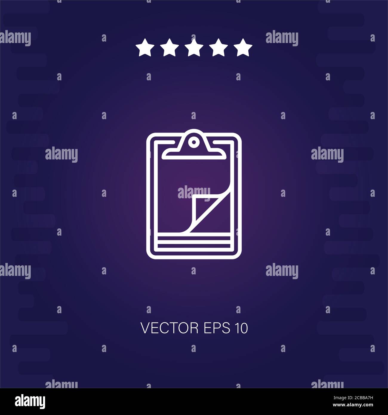 petition vector icon modern illustration Stock Vector
