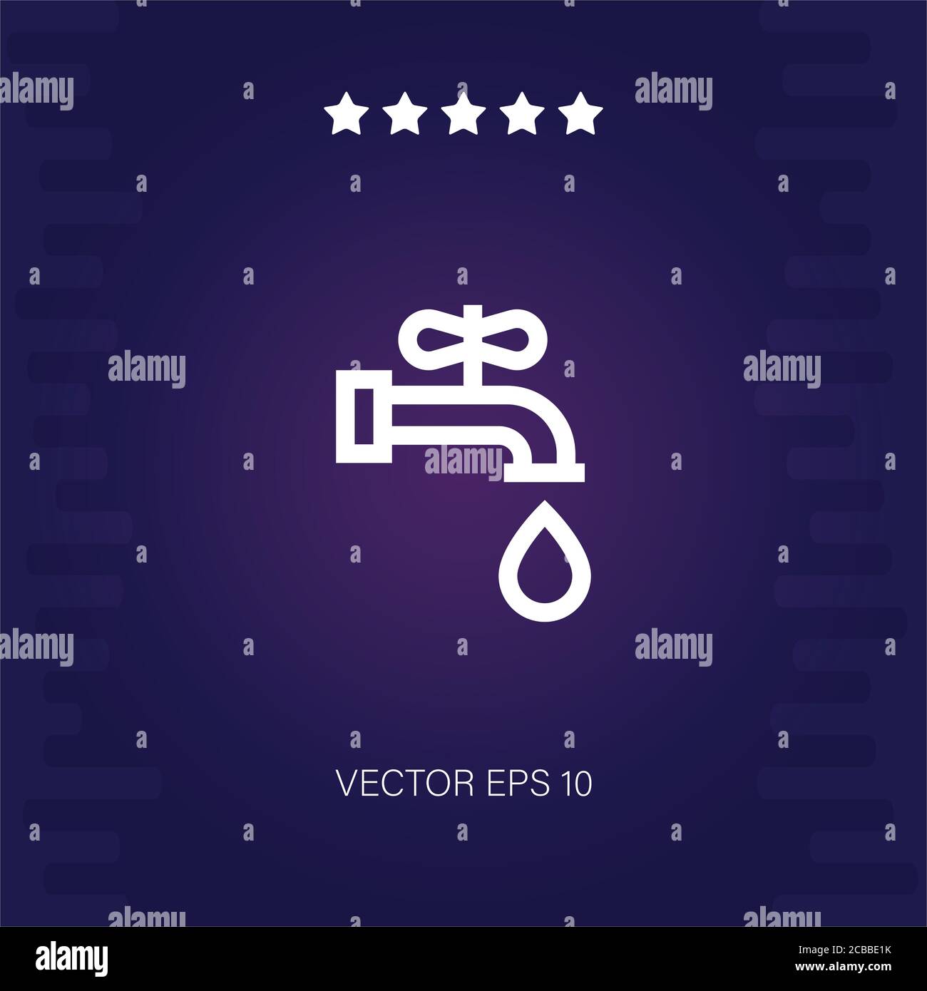 water tap vector icon modern illustration Stock Vector Image & Art - Alamy
