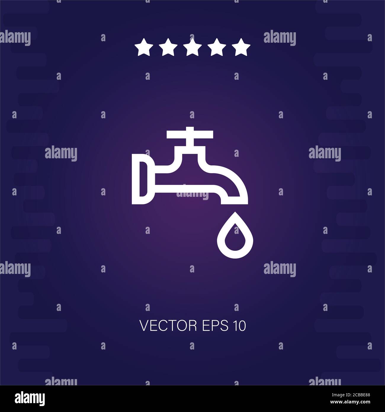 water tap vector icon modern illustration Stock Vector Image & Art - Alamy