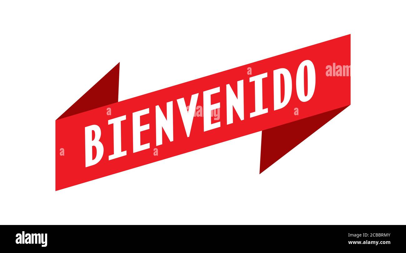 Bienvenidos Welcome Banner Spanish