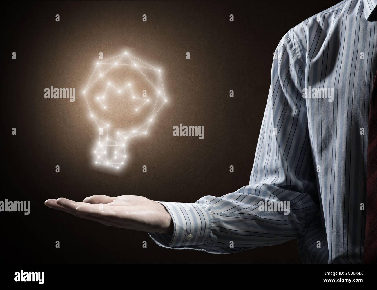 Idea of connection and interaction Stock Photo Alamy