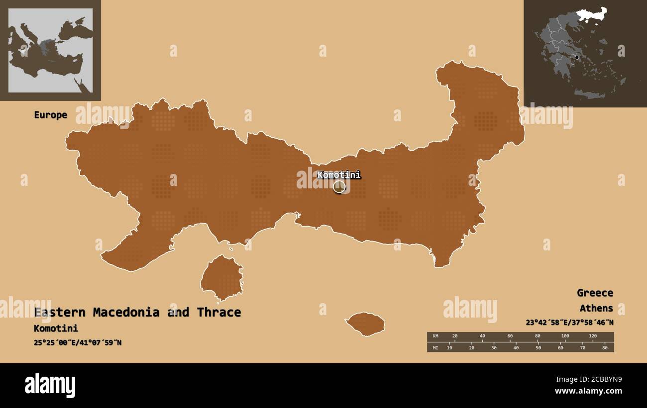 Shape of Eastern Macedonia and Thrace, decentralized administration of