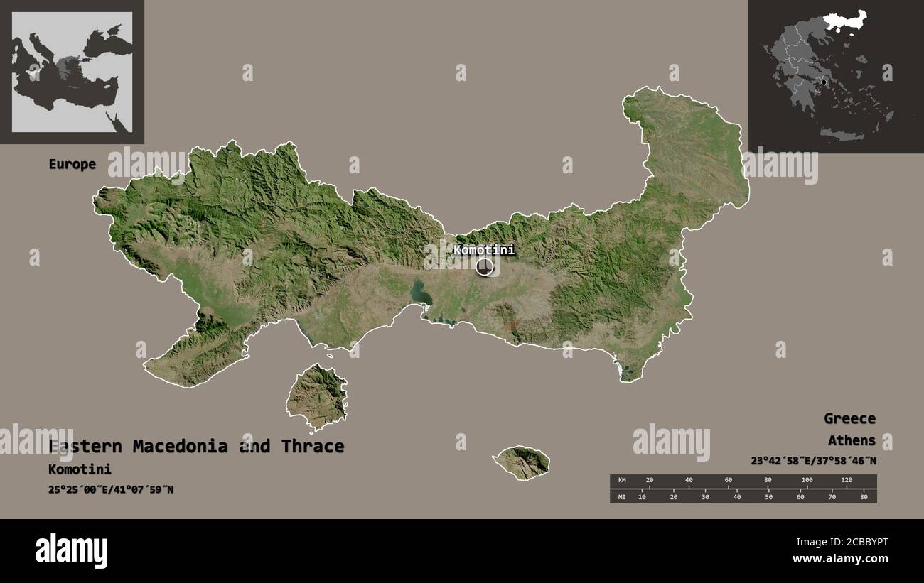 Shape of Eastern Macedonia and Thrace, decentralized administration of
