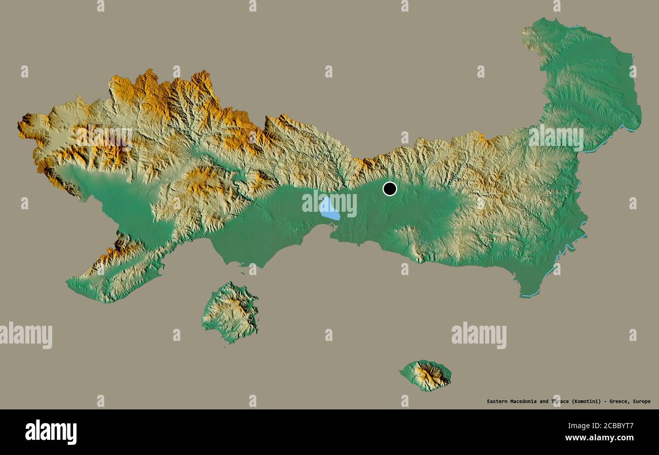 Shape of Eastern Macedonia and Thrace, decentralized administration of