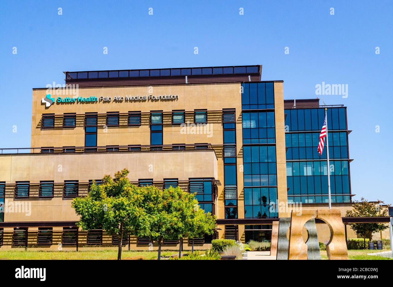 Sutter Health sign in San Carlos California USA Silicon Valley Stock Photo  - Alamy
