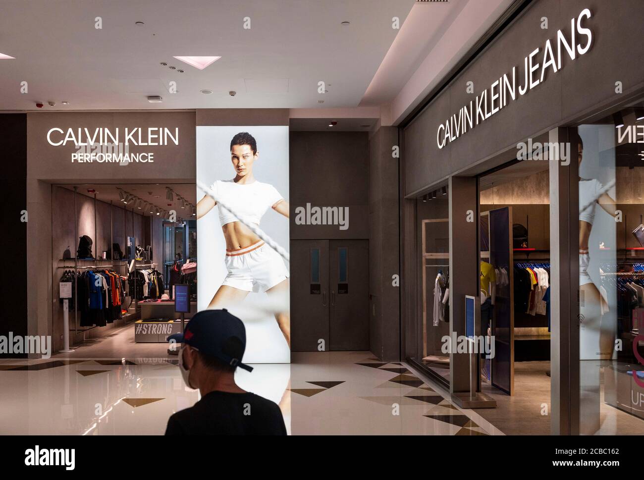 Hong Kong, China. 7th Aug, 2020. American multinational fashion brand Calvin  Klein Jeans store in Hong Kong. Credit: Budrul Chukrut/SOPA Images/ZUMA  Wire/Alamy Live News Stock Photo - Alamy