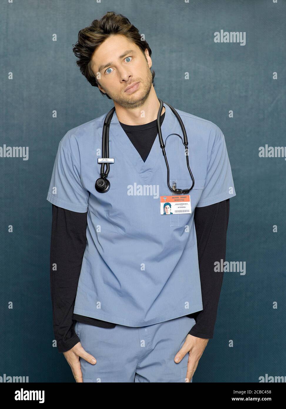 LIBRARY. USA. Zach Braff in the ©ABC series Scrubs season 8 (2001