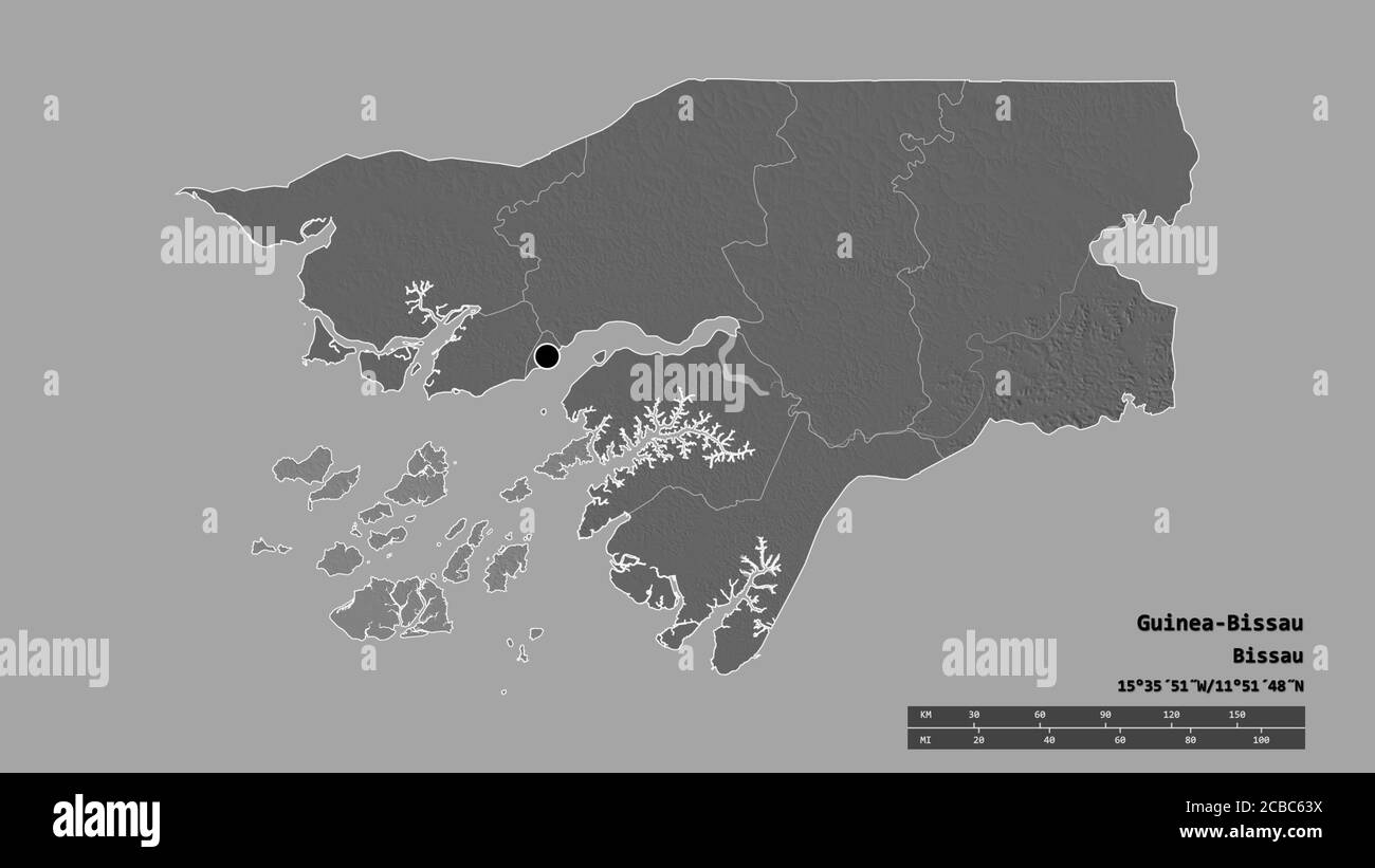 Map of bolama hi-res stock photography and images - Alamy