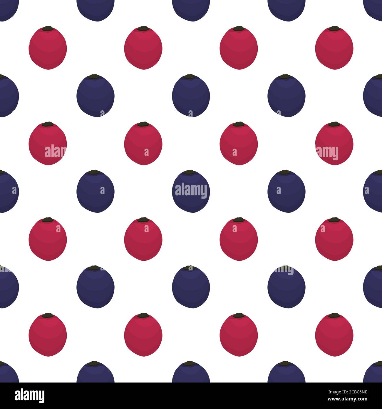Illustration on theme big colored seamless grape, bright berry pattern ...