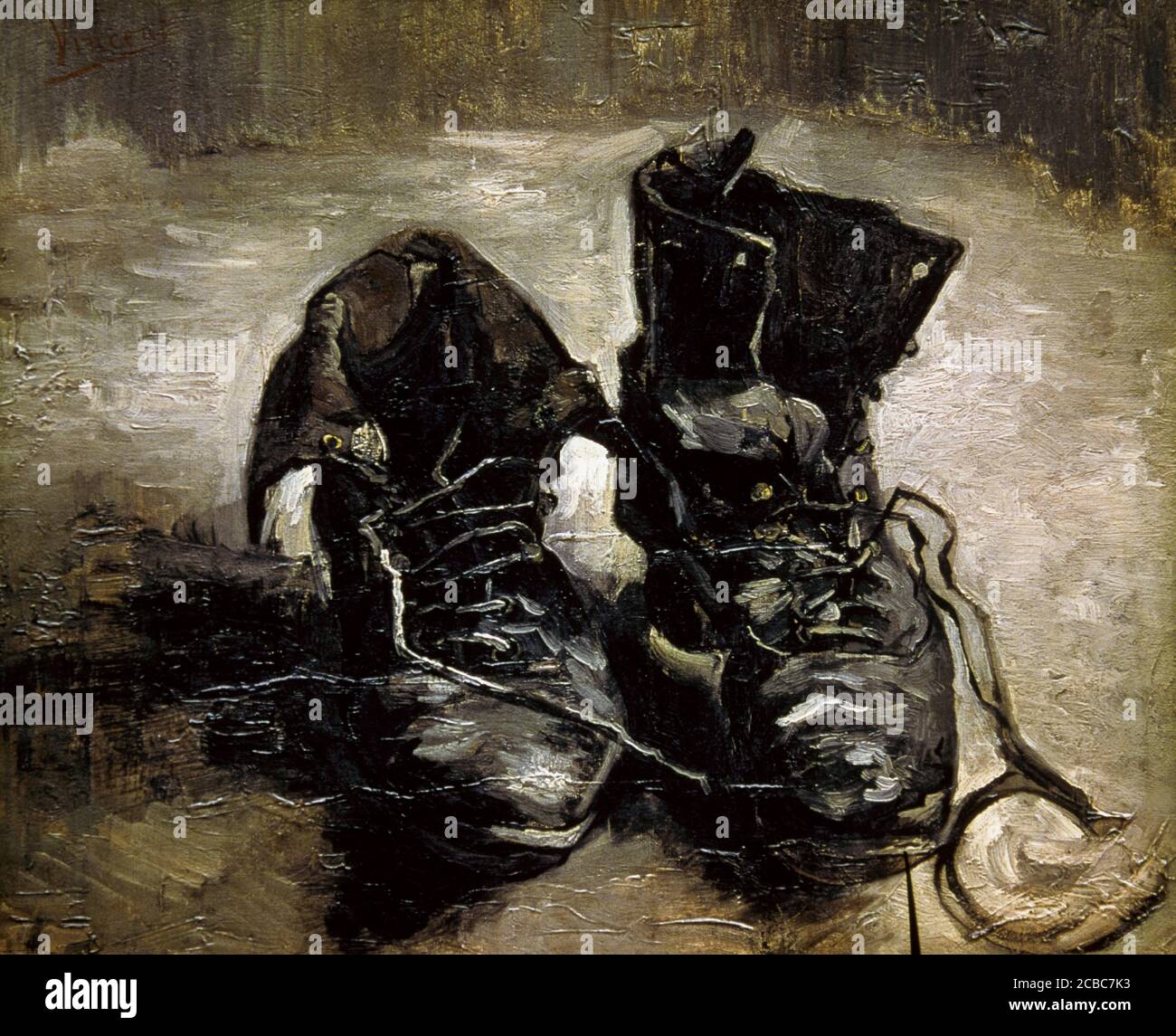 Pair of shoes van gogh hi res stock photography and images Alamy