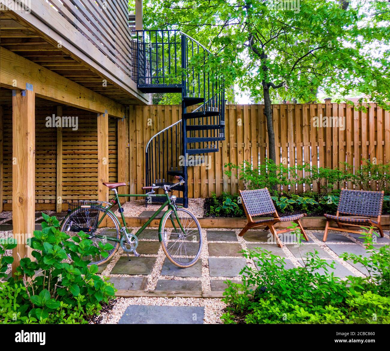 Paneled Wood Fence High Resolution Stock Photography and Images - Alamy