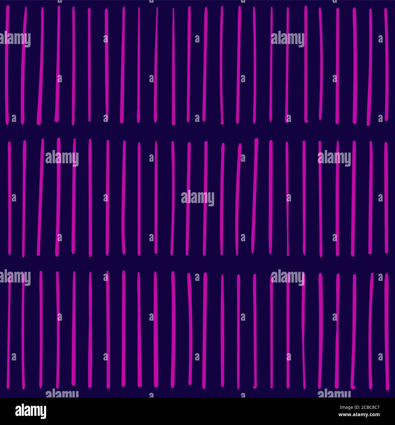 Vector pattern with lines. Black and pink colors. Stock Vector