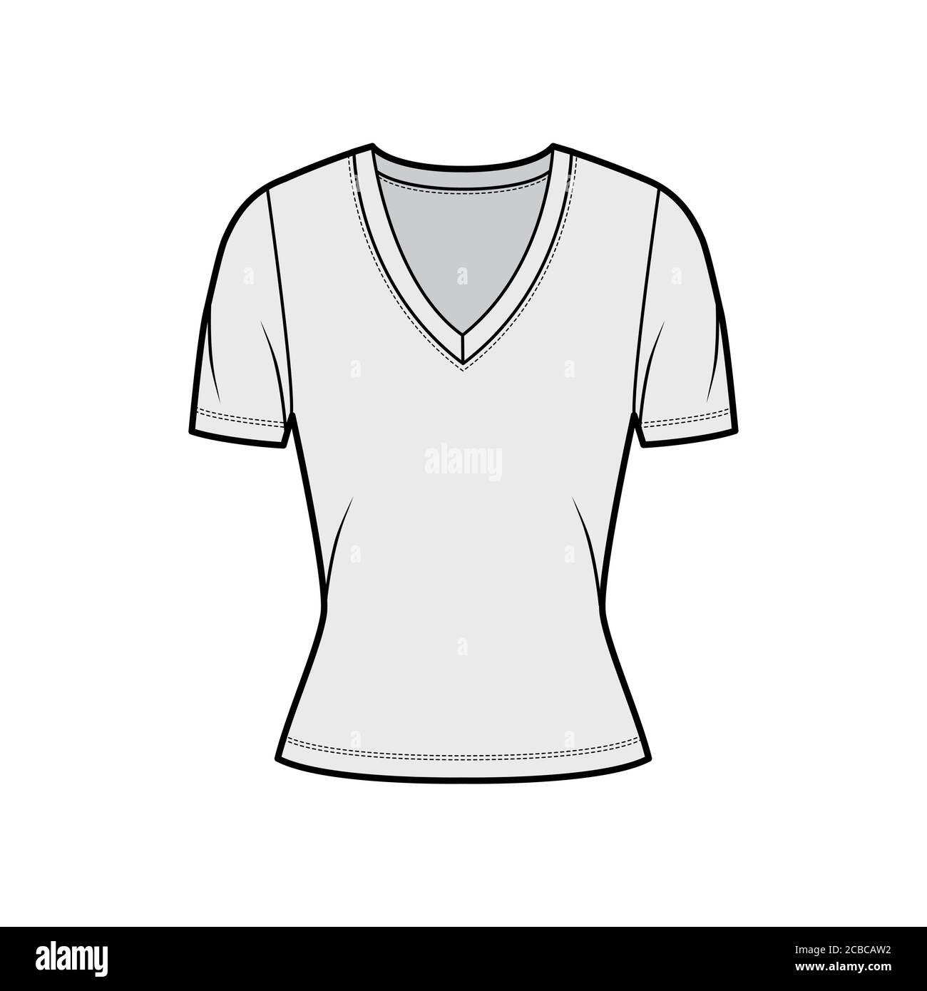 Sports jersey t-shirt design v neck shorts sleeve Vector Image