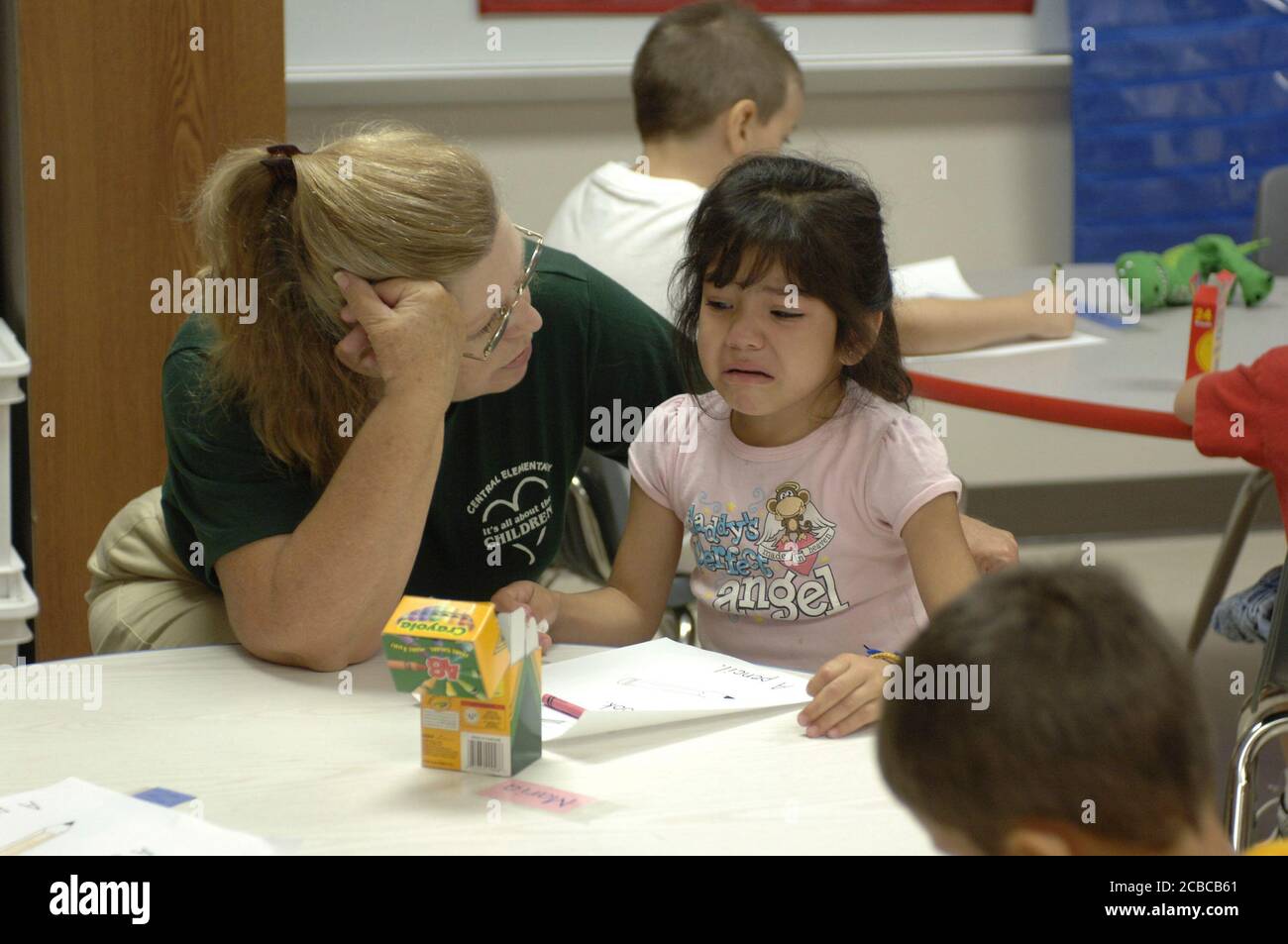Mabank, Texas USA, August 17, 2006 During the first week of classes at