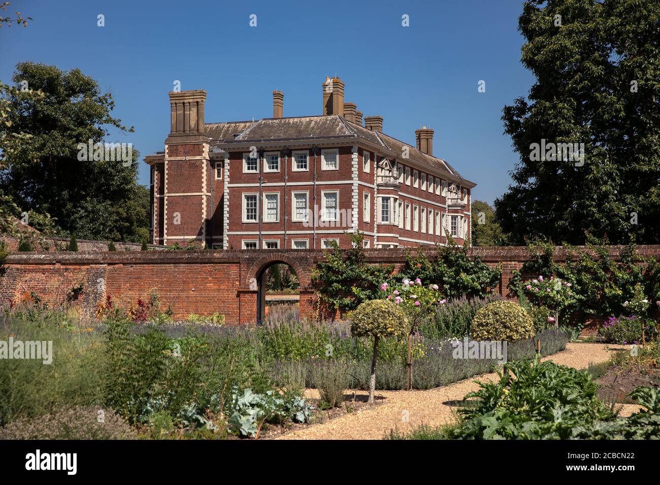 Ham House and Gardens, Richmond, London, UK Stock Photo