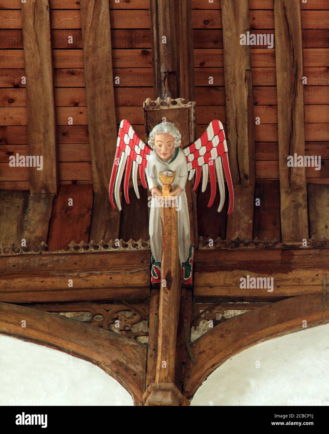 Hammerbeam Angel Stock Photo