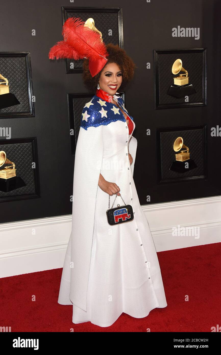LOS ANGELES - JAN 26: Joy Villa at the 62nd Grammy Awards at the