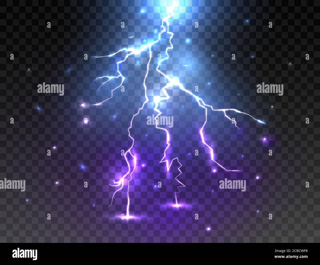 Real Lightning Background Created Thursday 9 Stock Illustration 2272427865