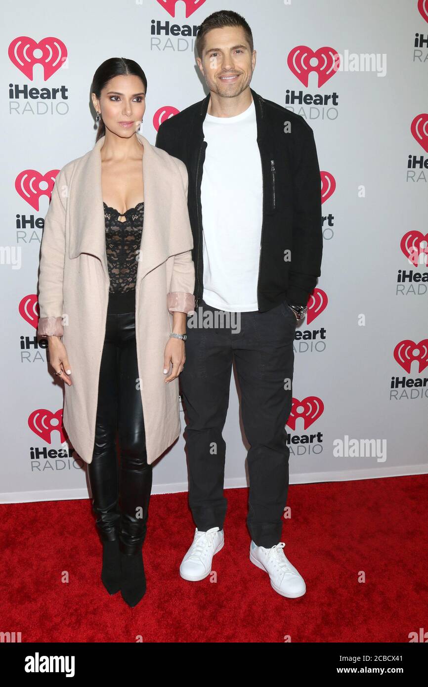 LOS ANGELES - JAN 17:  Roselyn Sanchez and Eric Winter at the 2020 iHeartRadio Podcast Awards at the iHeart Theater on January 17, 2020 in Burbank, CA Stock Photo