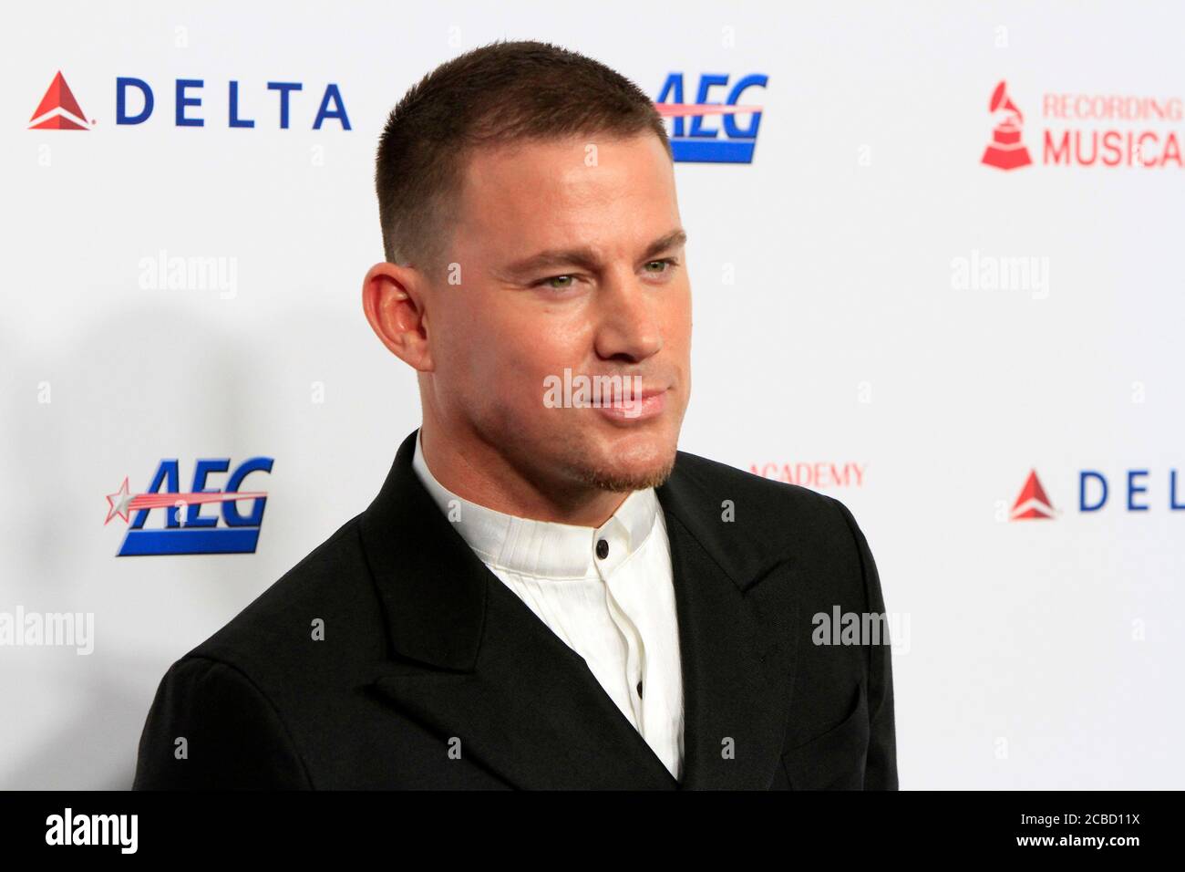 LOS ANGELES - JAN 24:  Channing Tatum at the 2020 Muiscares at the Los Angeles Convention Center on January 24, 2020 in Los Angeles, CA Stock Photo