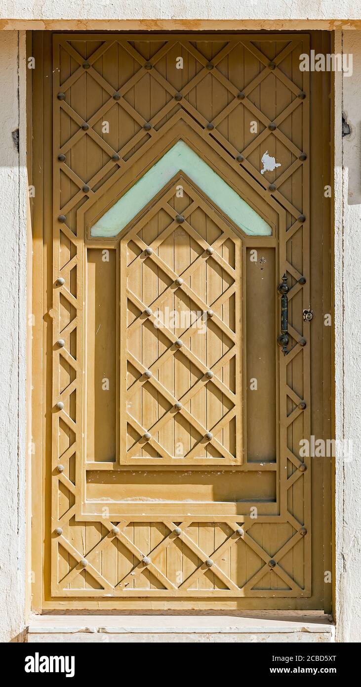 Saudi Arabian doors Stock Photo Alamy
