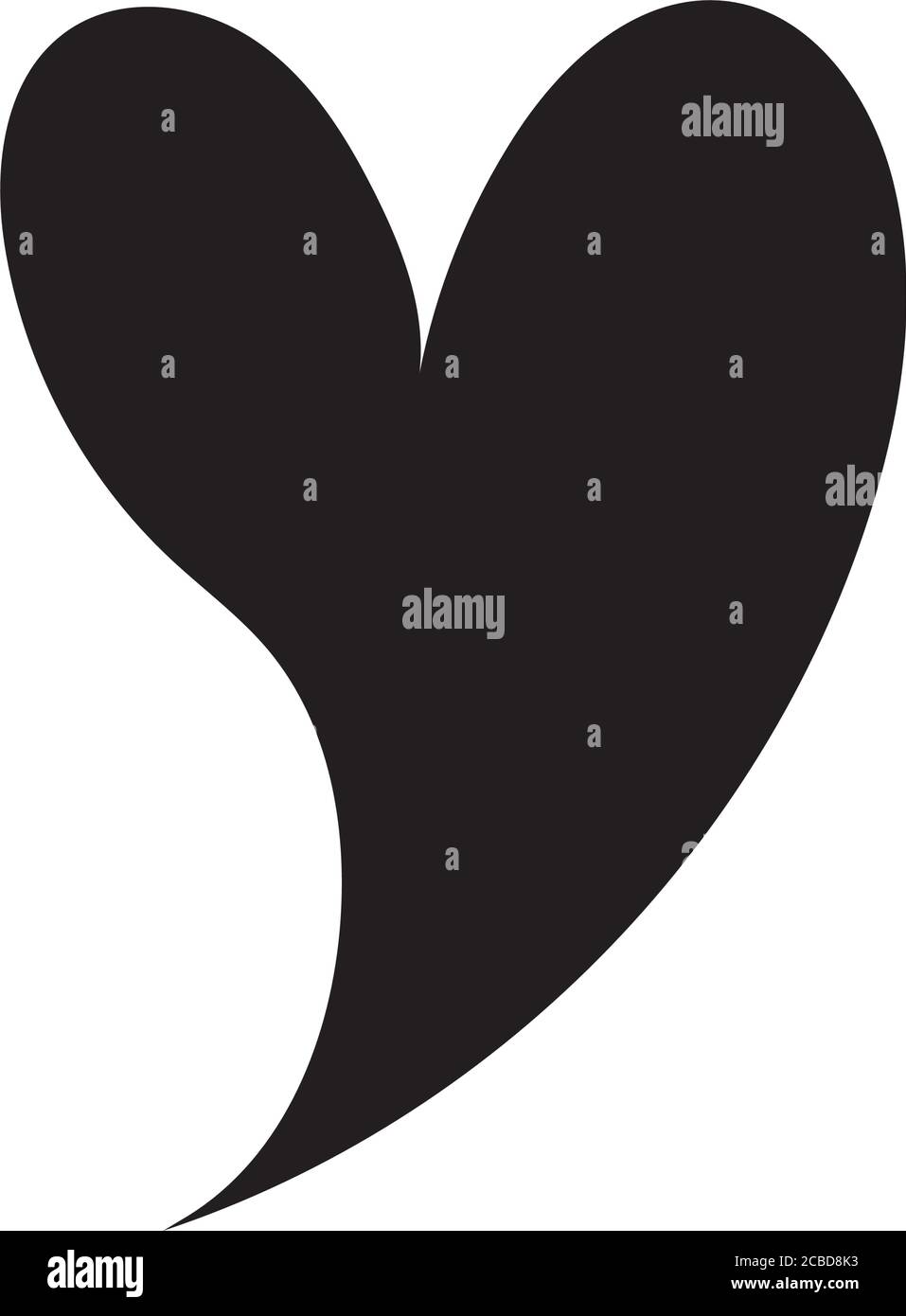 heart love figure work art silhouette style icon vector illustration ...