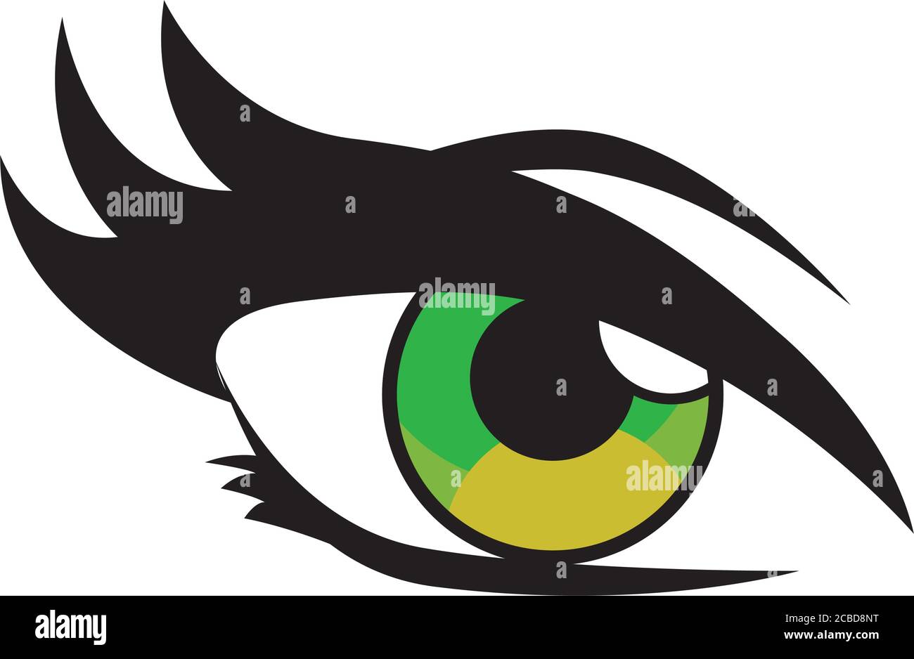 green female eye design, View look vision optical human see medicine ...