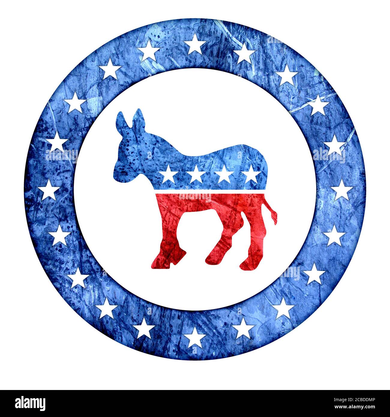 Democratic Donkey Icon Stock Photo
