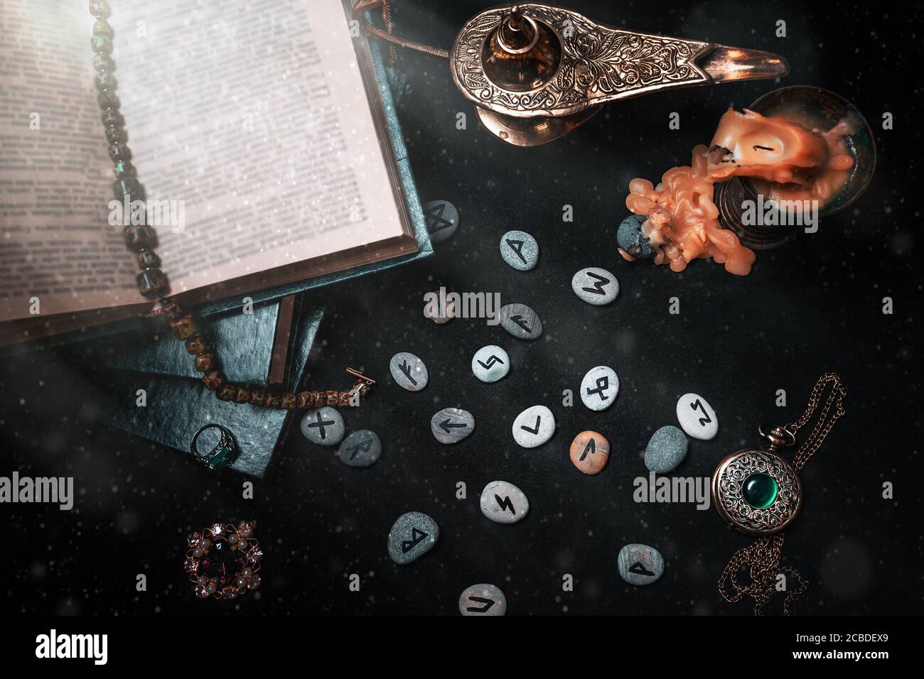 Dust And Runes Sinister L High Resolution Stock Photography and Images - Alamy