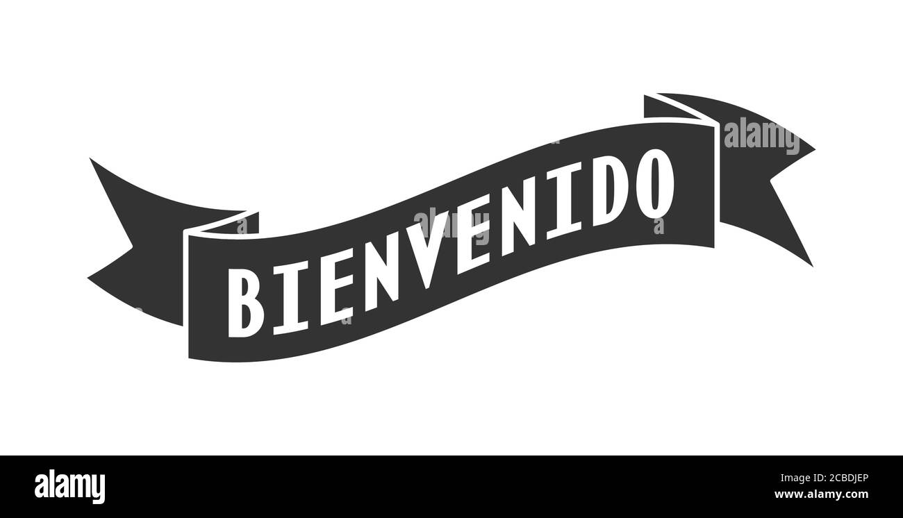 Bienvenida Badge Banner PNG & SVG Design For T-Shirts