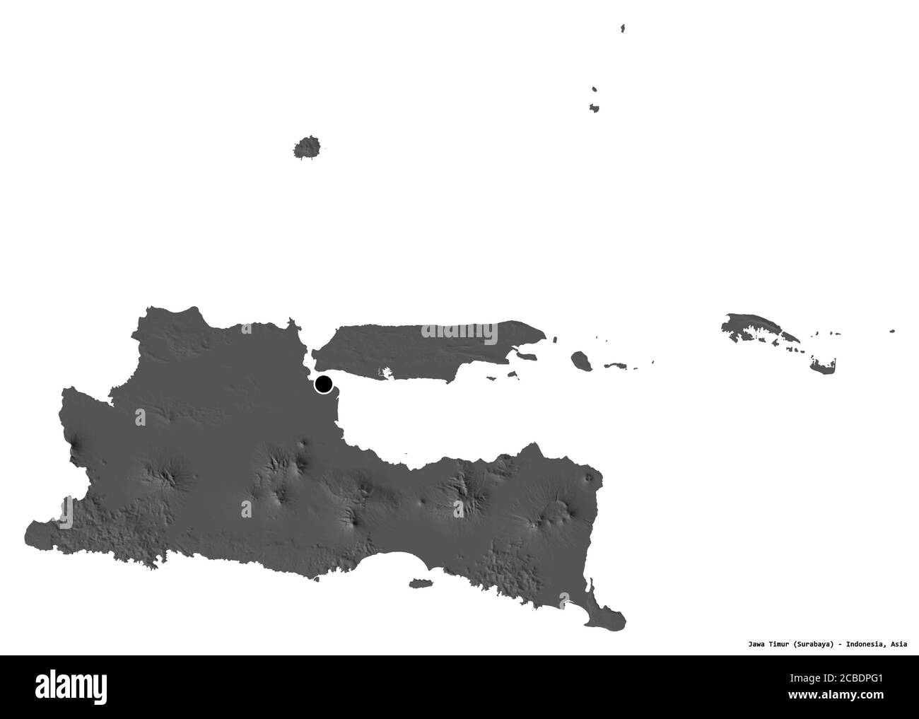 Peta Jawa Timur Vector Jawa Timur Black And White Stock Photos & Images - Alamy