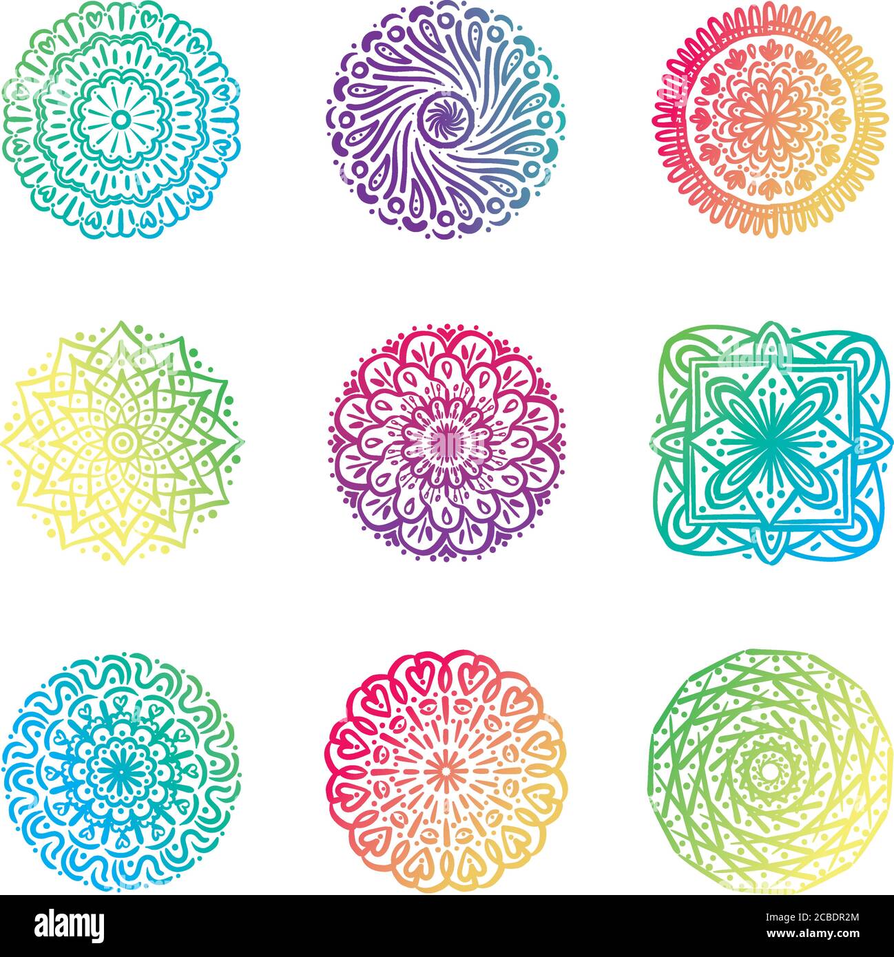 Mandala bundle vector vectors hi-res stock photography and images - Alamy