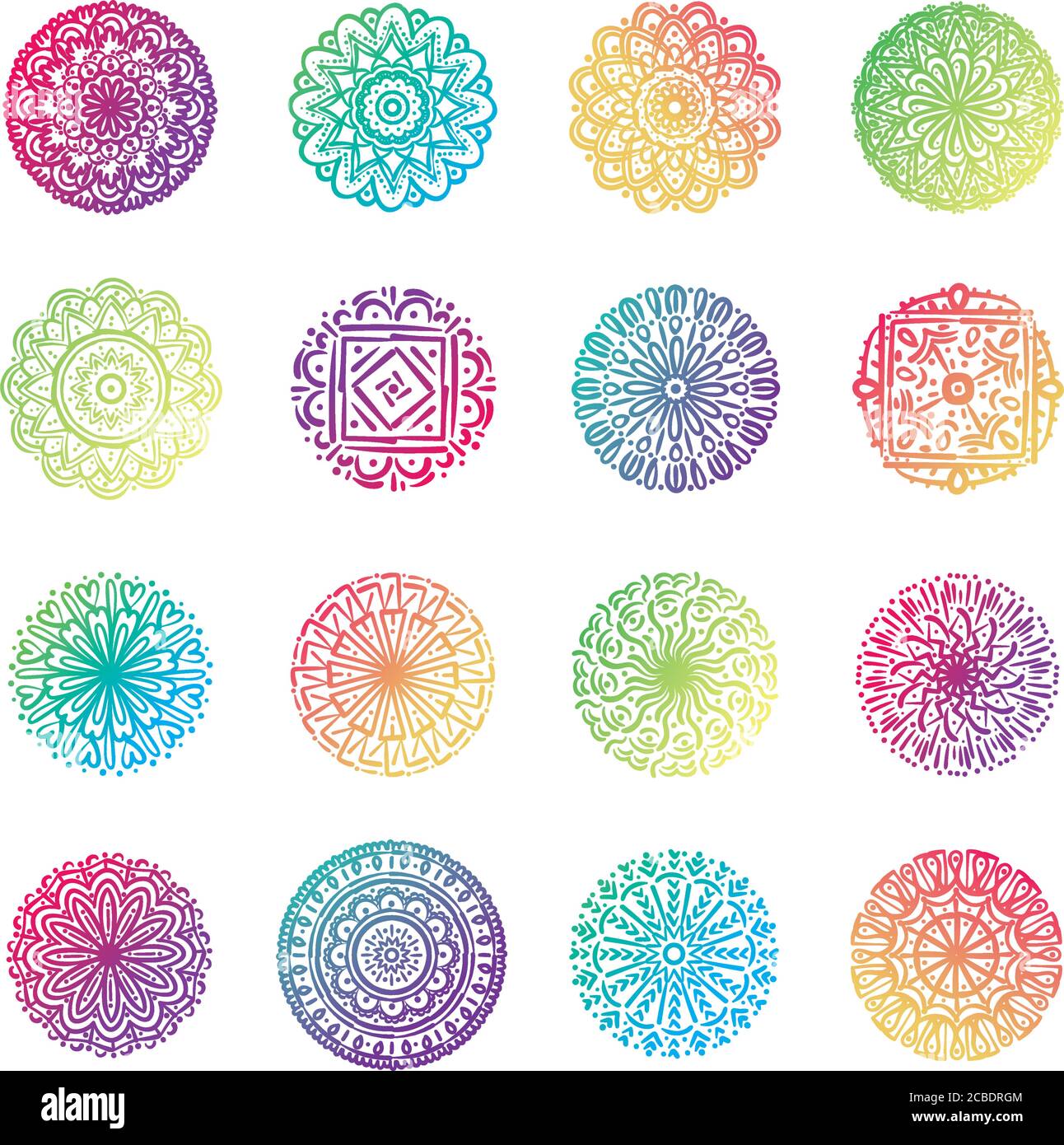 Mandala bundle vector vectors hi-res stock photography and images - Alamy