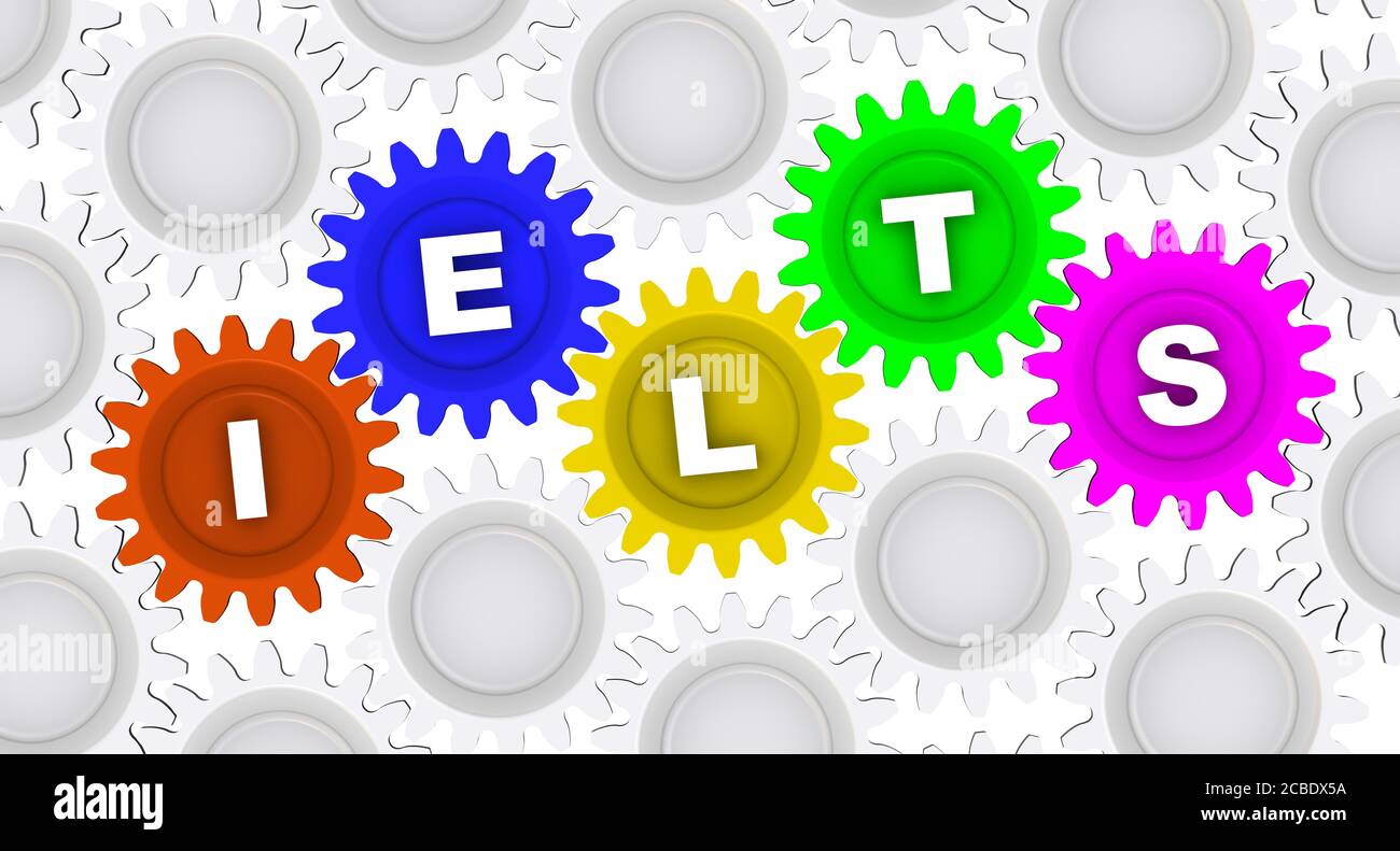 IELTS. Abbreviation on the gears. The abbreviation IELTS (International
