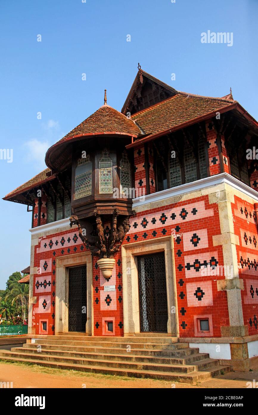 Napier Museum is a popular attraction for history buffs in Trivandrum that showcases glimpse of the rich Kerala's cultural heritage. Stock Photo